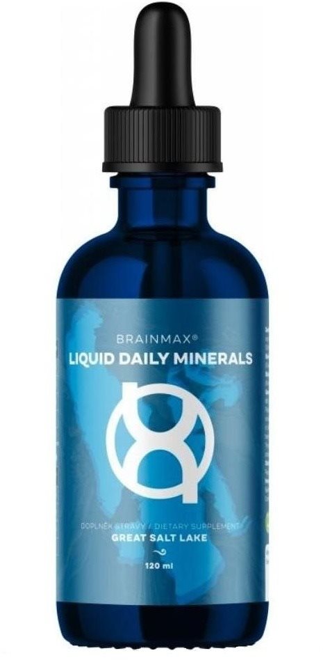 BrainMax Liquid Daily Minerals 120 ml Iontový nápoj
