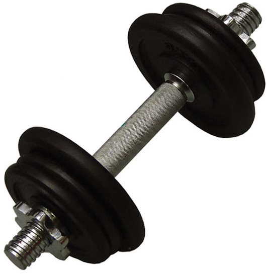 Acra nakládací jednoruční činka 9 kg Činka