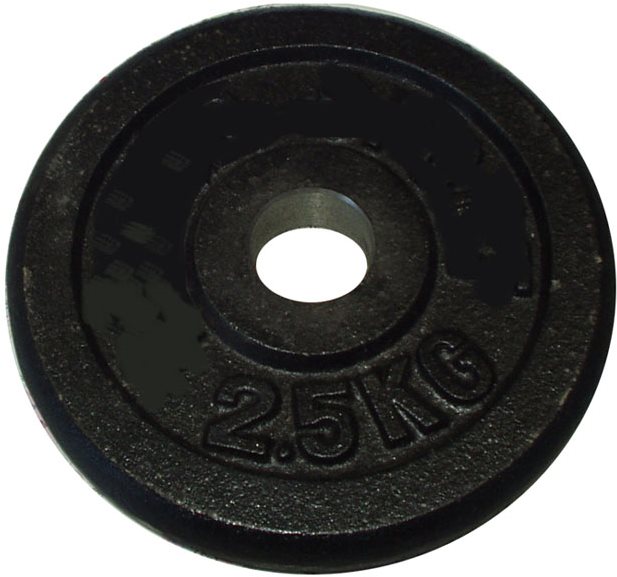 Brother 2,5kg černé - 25mm Závaží na činky