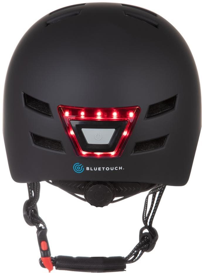 Bezpečnostní helma BLUETOUCH černá s LED velikost M Helma na kolo