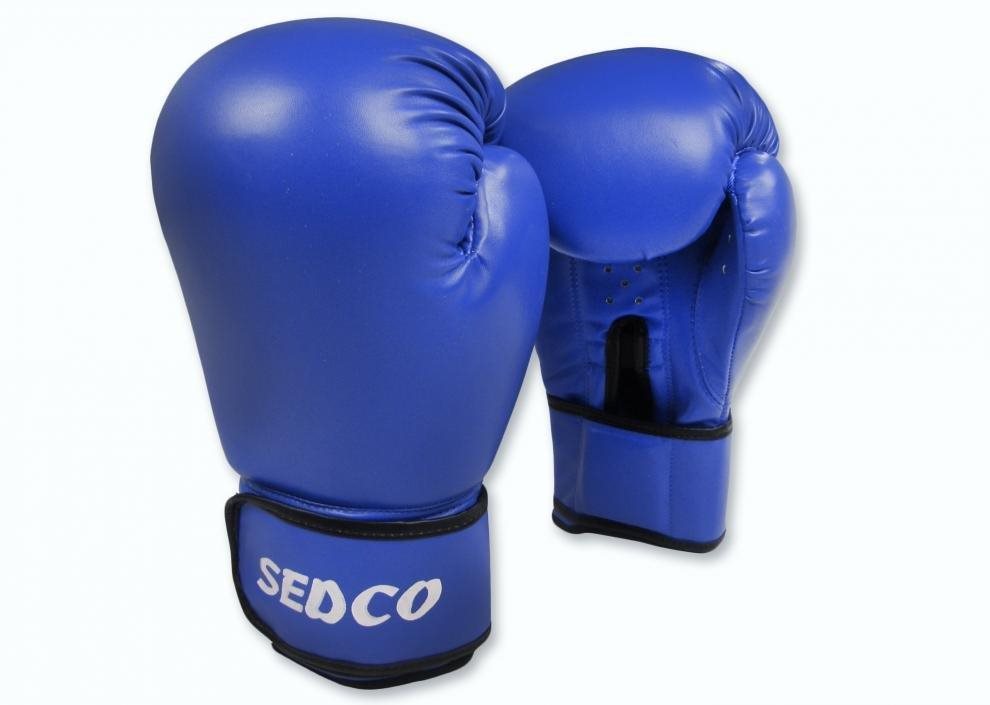 SEDCO Box rukavice competition TREN. 16 OZ modré Boxerské rukavice
