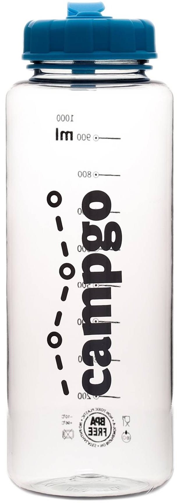Campgo Wide Mouth 1000 ml grey Fľaša na vodu