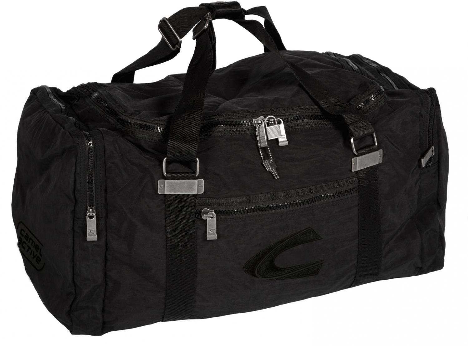 Camel active JOURNEY TRAVEL BAG 58 cm, černá Cestovní taška