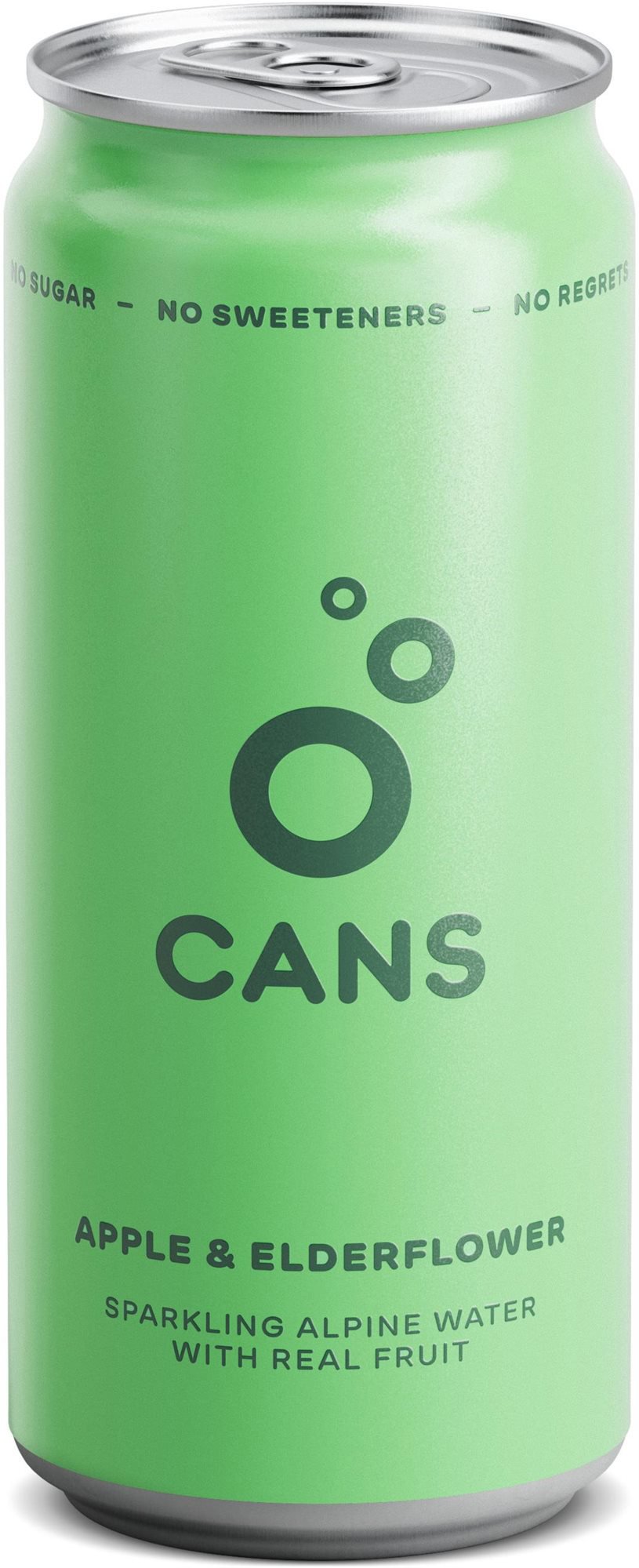 CANS s príchuťou jablka a bazy, 330 ml Športový nápoj