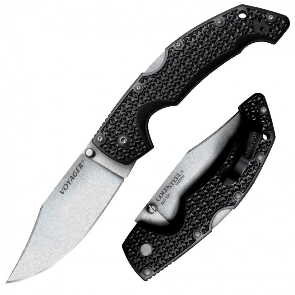 Cold Steel Voyager Lg. Clip Plain Nôž
