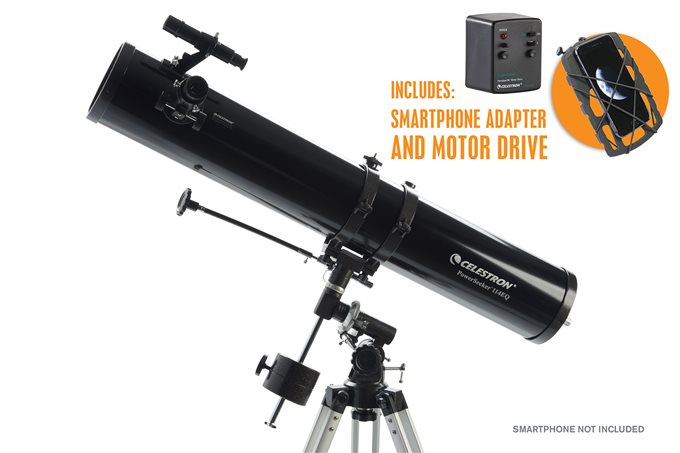 Celestron PowerSeeker 114/900 mm EQ Teleskop