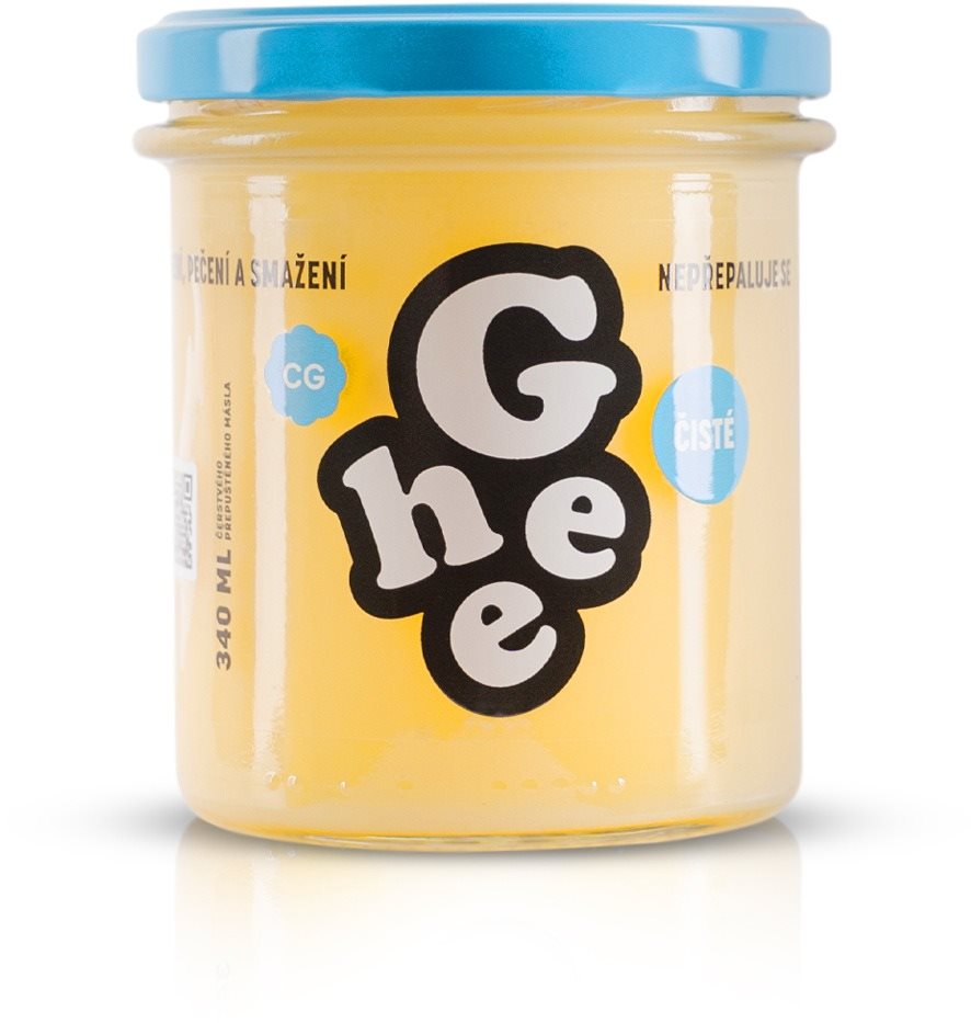 České ghíčko Prepustené maslo 340 ml Ghí maslo