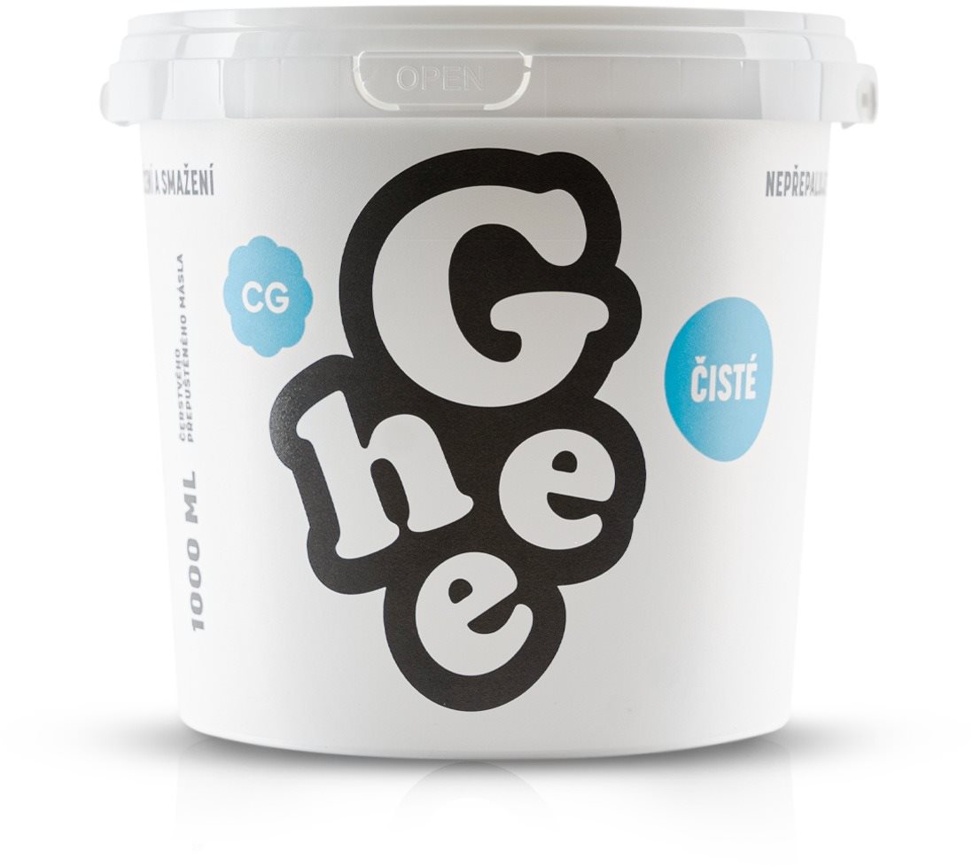 České ghíčko Prepustené maslo 1000 ml Ghí maslo