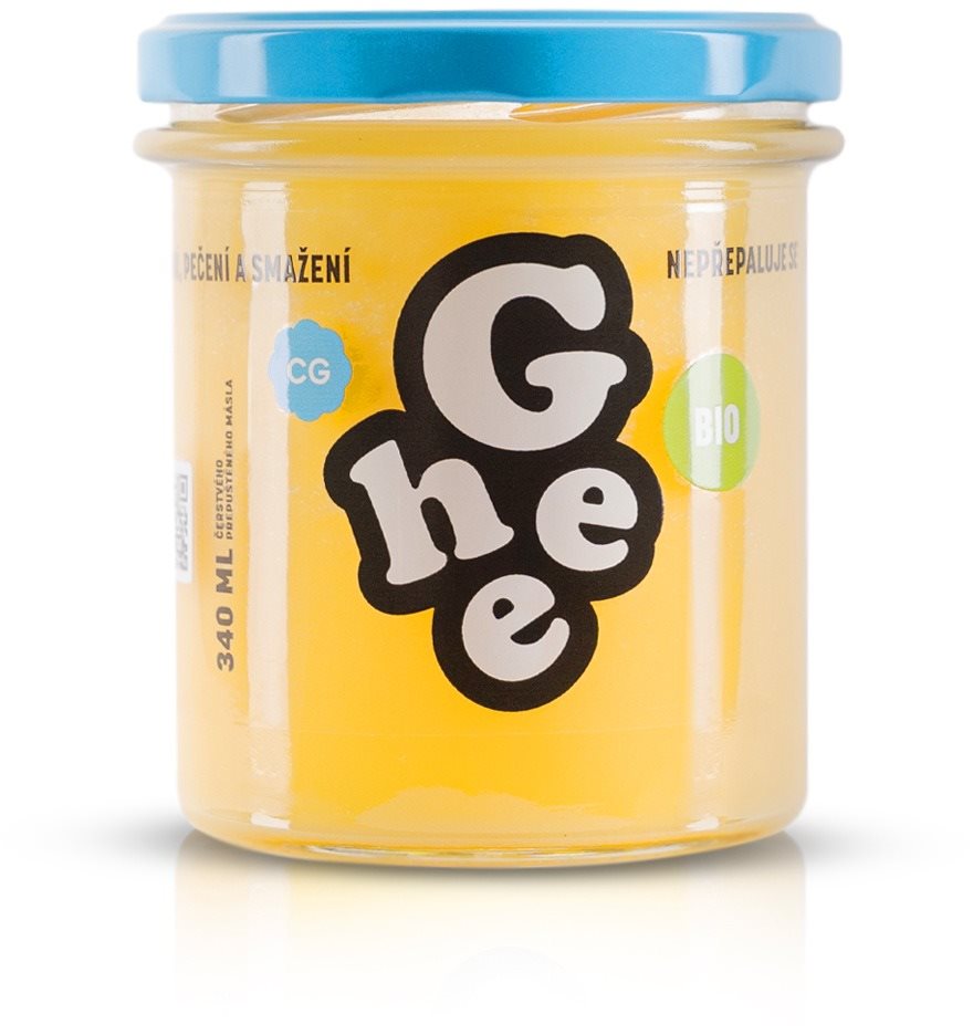 České ghíčko BIO Prepustené maslo 340 ml Ghí maslo