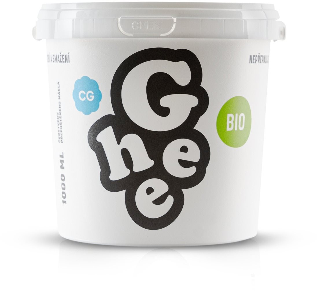 České ghíčko BIO Prepustené maslo 1000 ml Ghí maslo