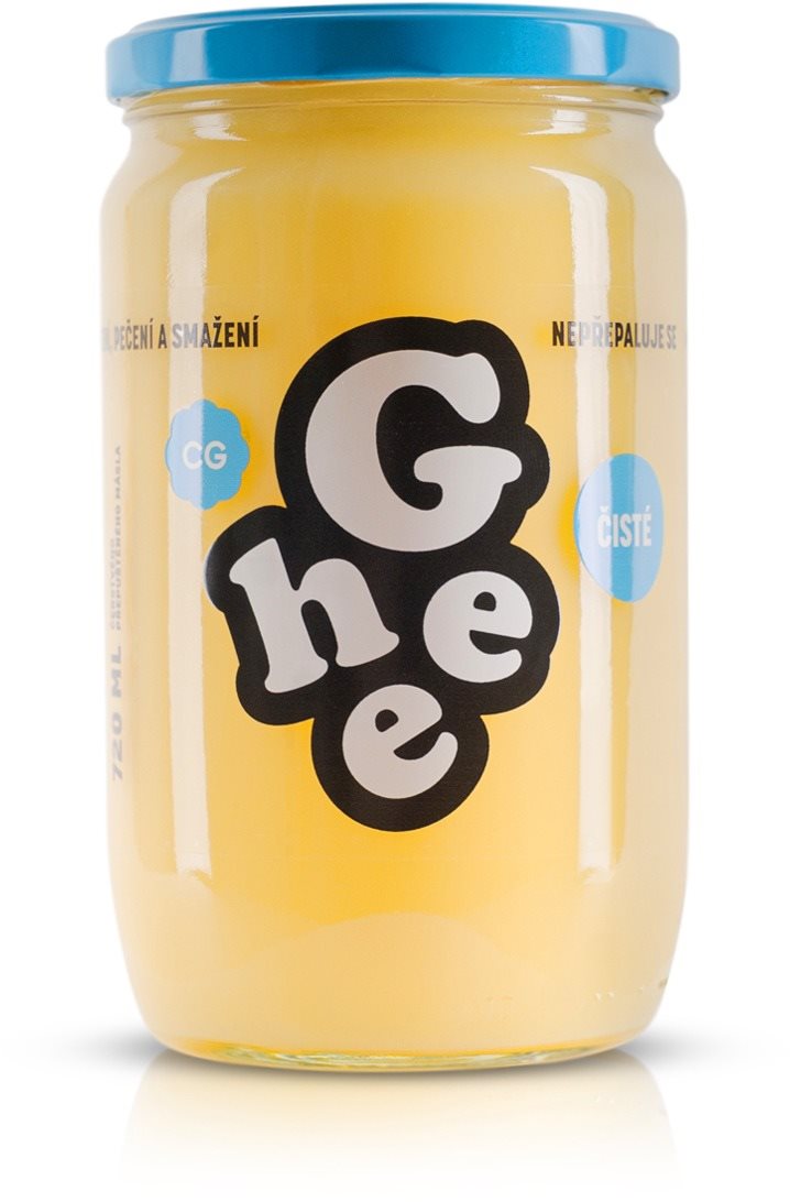 České ghíčko Prepustené maslo ghí 720 ml Ghí maslo