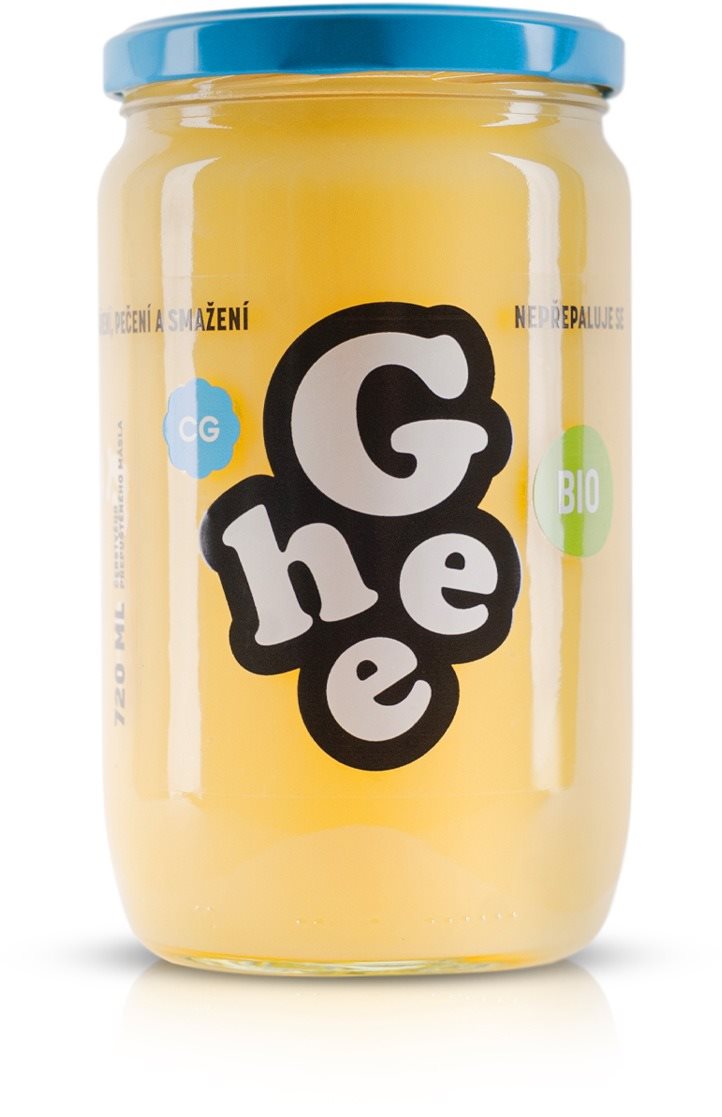 České ghíčko BIO Prepustené maslo ghí 720 ml Ghí maslo