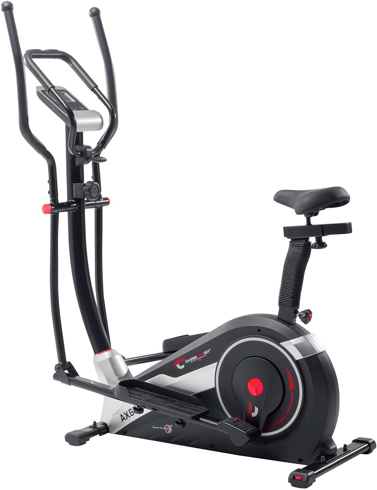 Christopeit Hybrid Trainer AX 6500 2in1 Szobabicikli - Elliptikus...