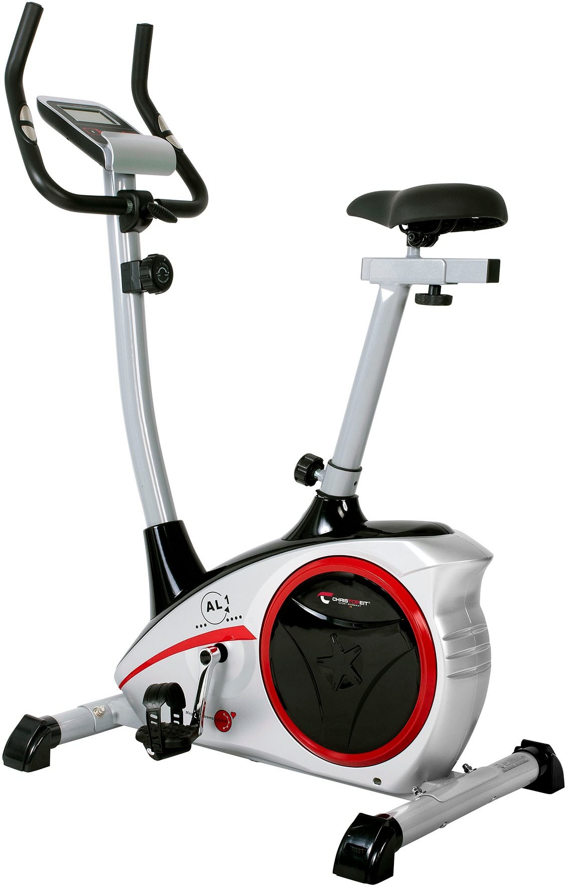 Christopeit Exercise bike AL 1 silver Rotopéd