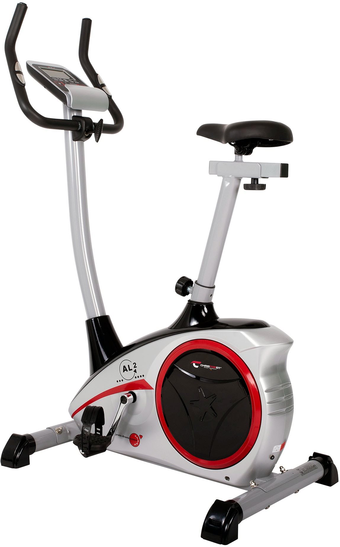 Christopeit Exercise bike Ergometer AL 2 silver Rotopéd