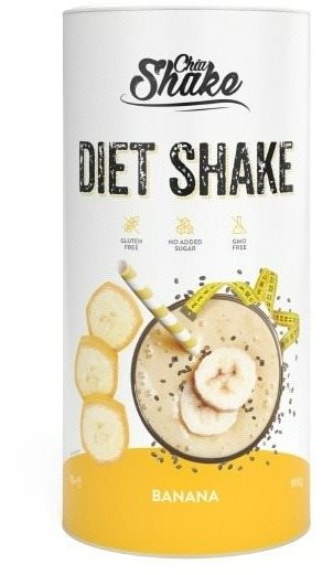 Chia Shake Velký dietní koktejl 30 jídel, Banán Nápoj