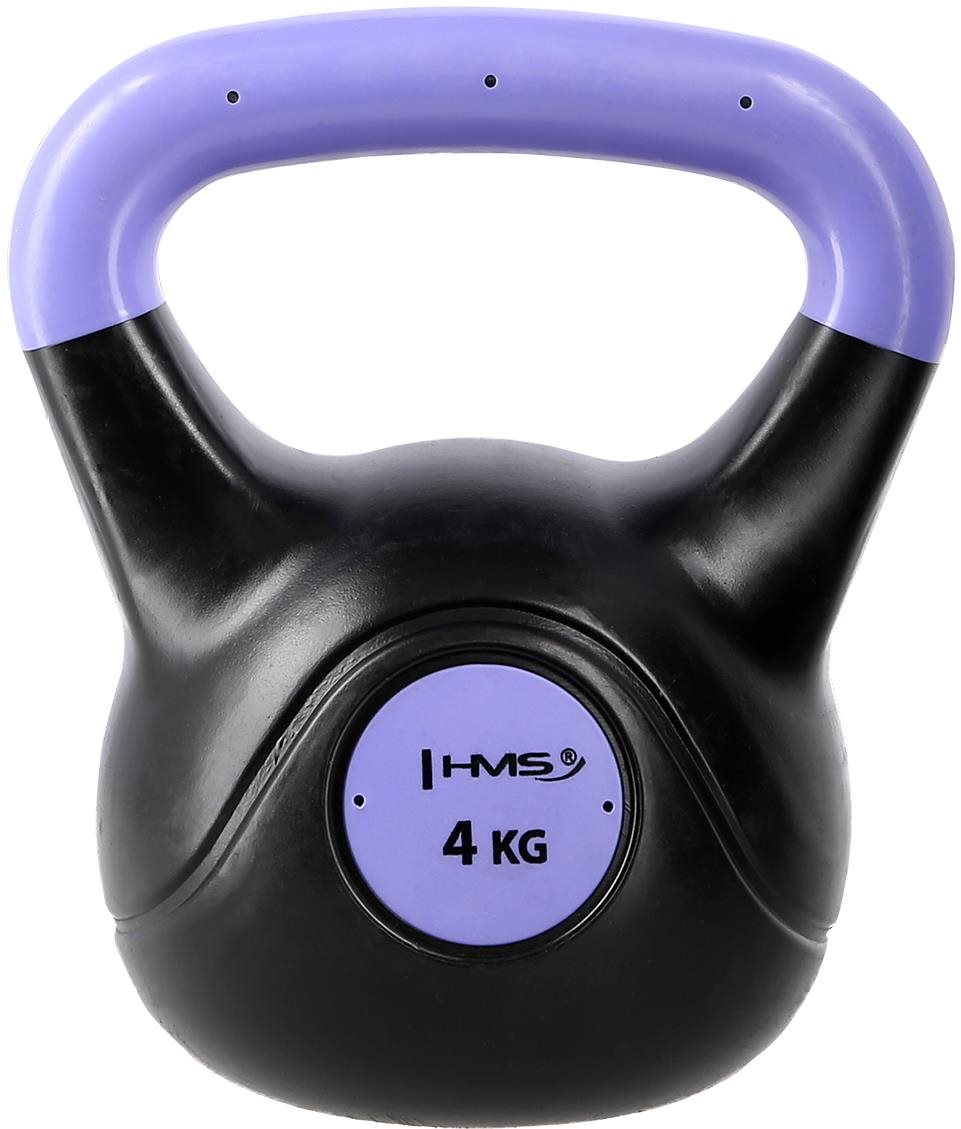 HMS Kettlebell vinylový 4 kg Kettlebell