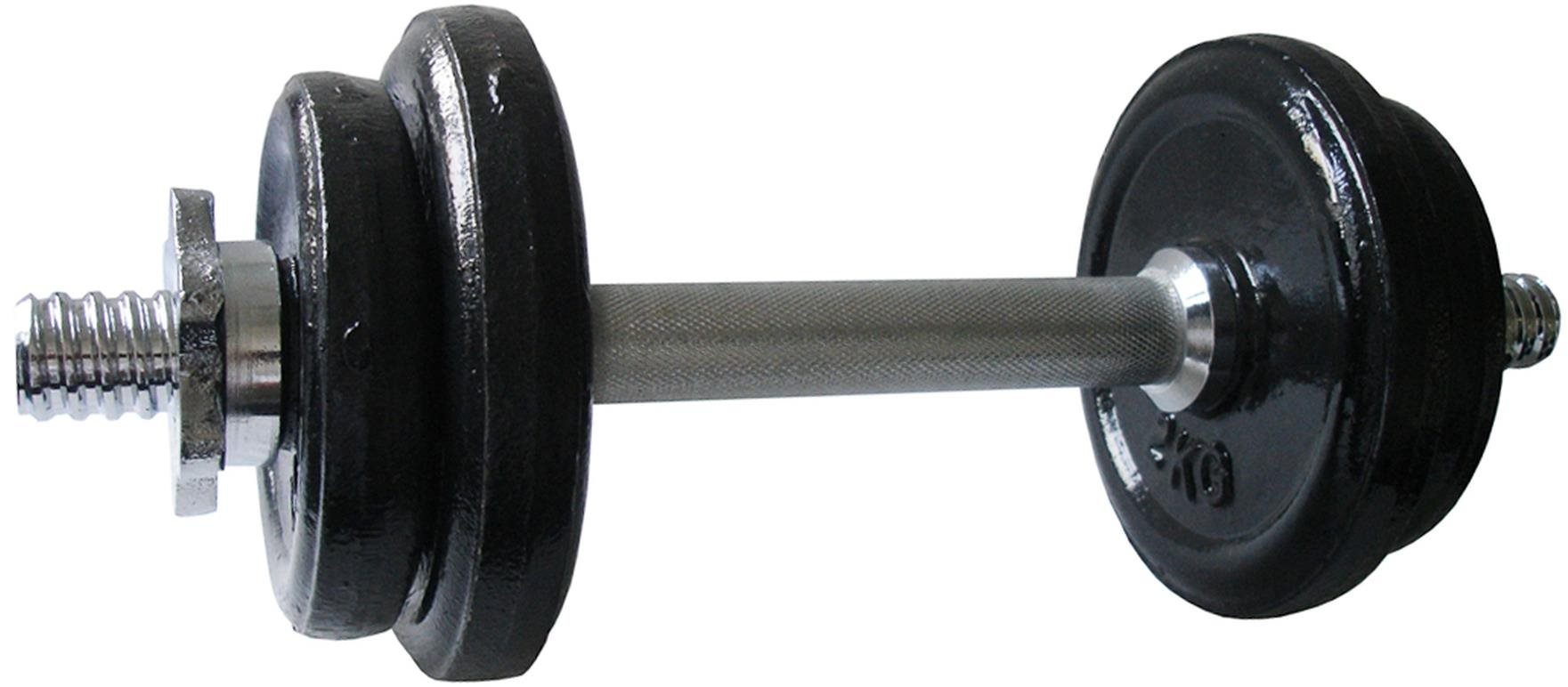 KUBIsport Činka nakládací jednoruční 8,5 kg - 30 mm Činka