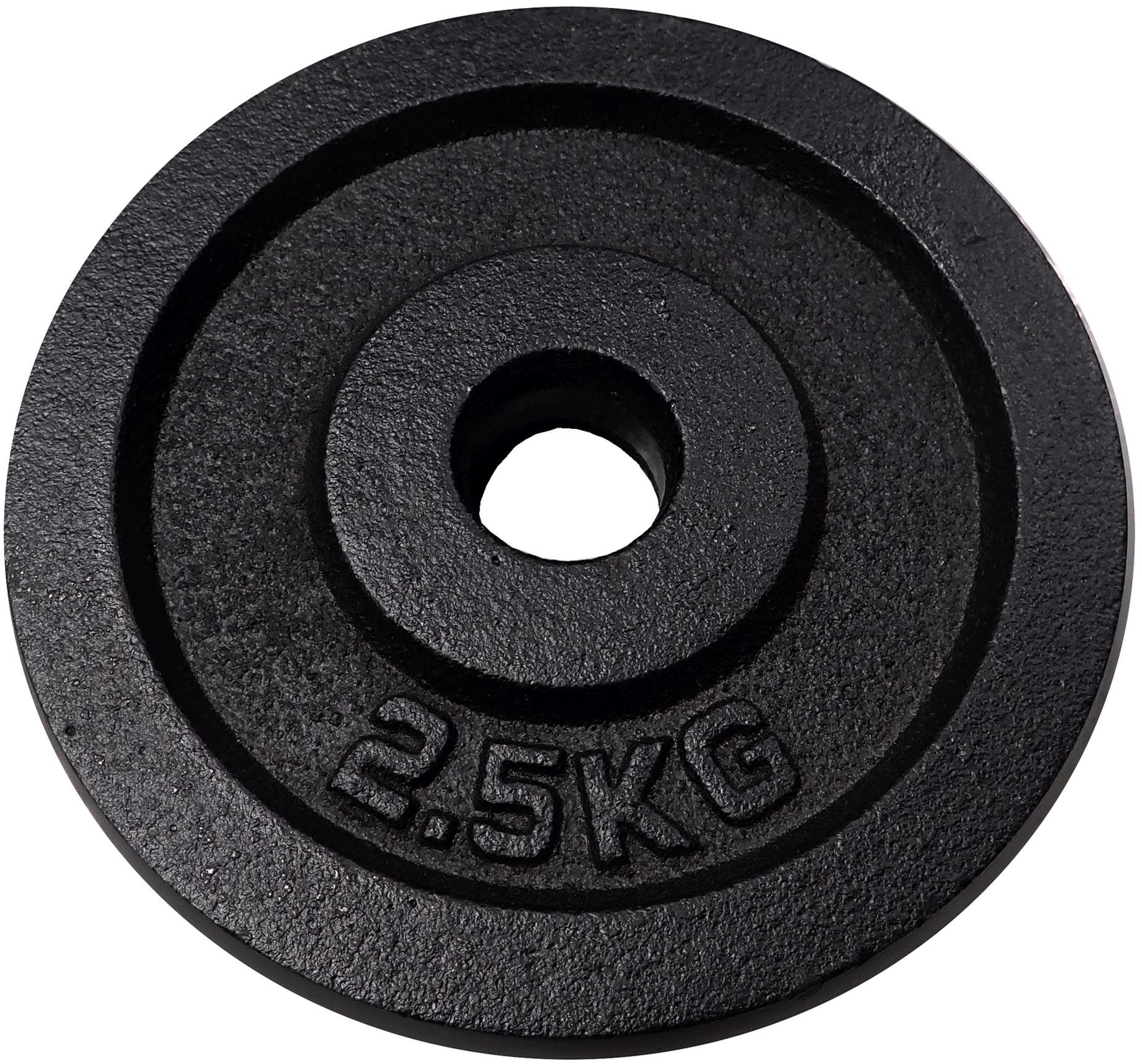 KUBIsport Kotouč litina 2,5 kg - 25 mm Závaží na činky