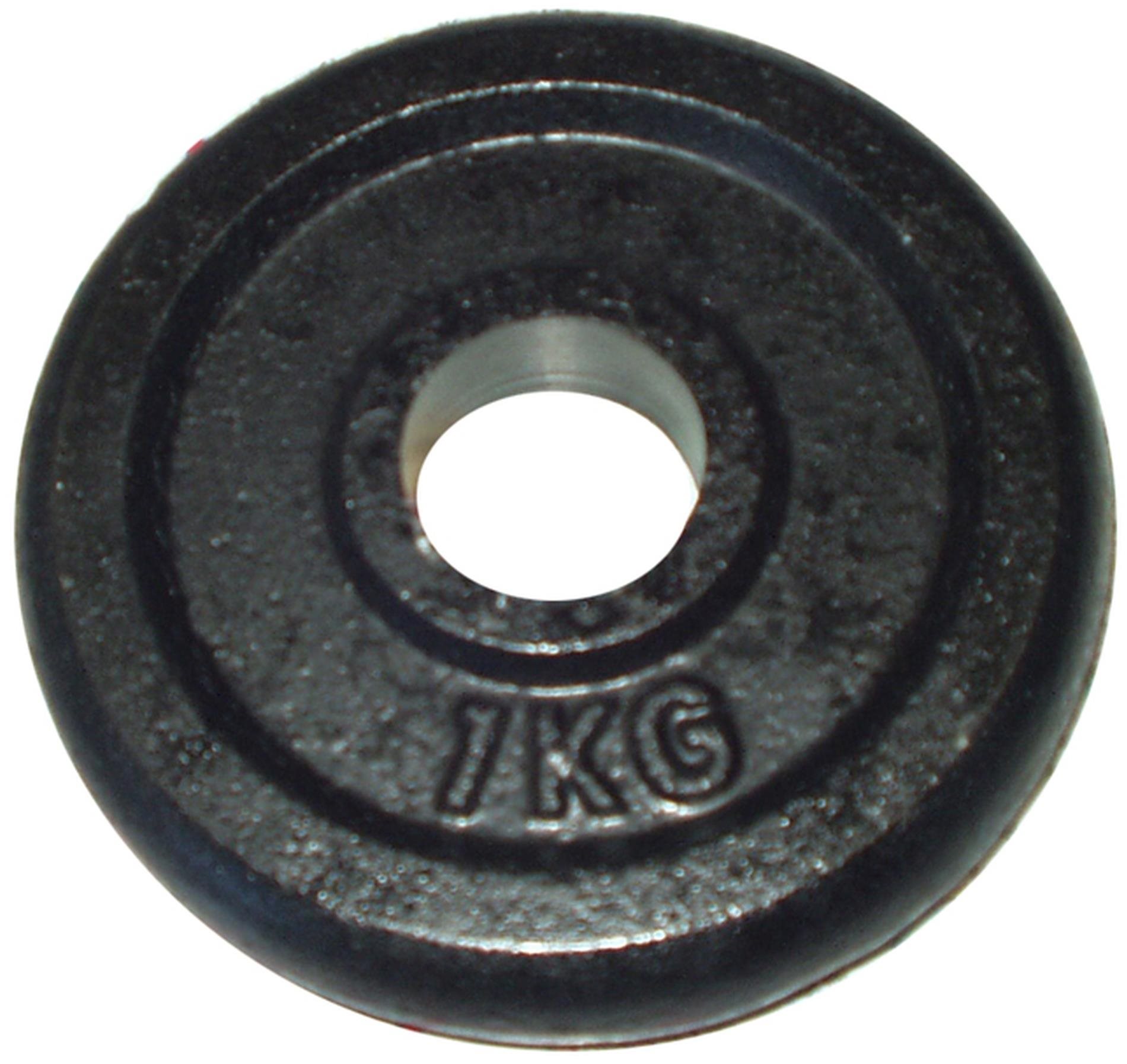 KUBIsport Kotouč litina 1 kg - 30 mm Závaží na činky
