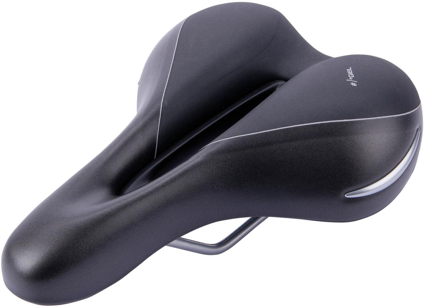 CT- Saddle Elliptic+ Trekking Men Black/silver Sedlo