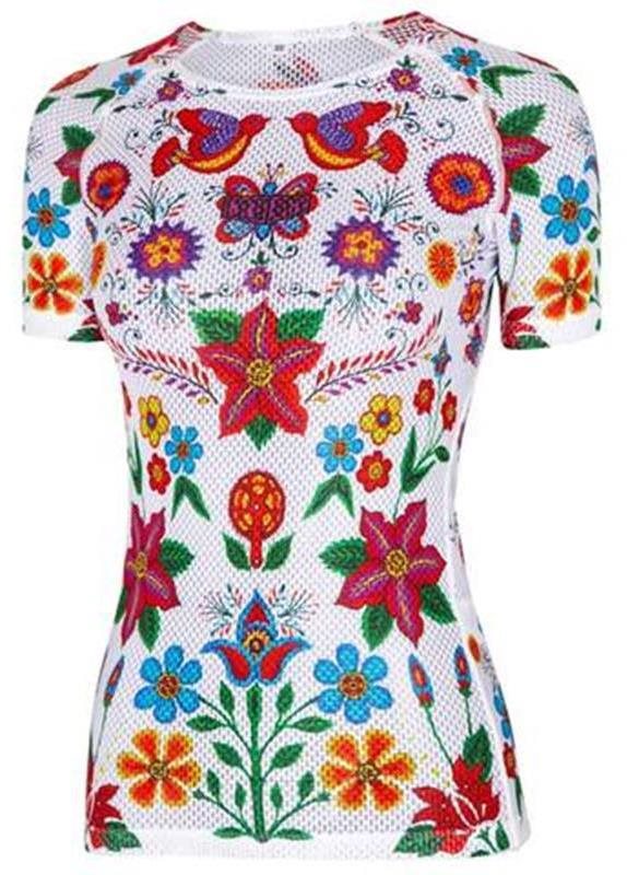 Dámské funkční triko White Frida vel.XXL Cyklodres