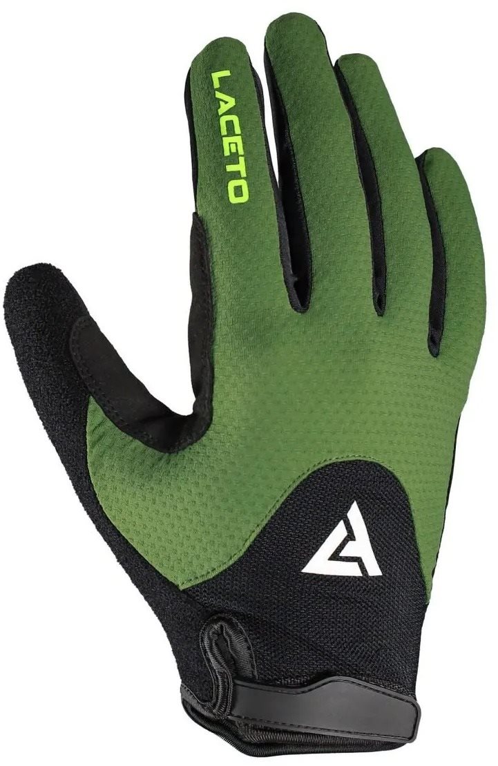 Laceto Cyklistické MTB rukavice Fury Green L Rukavice na bicykel