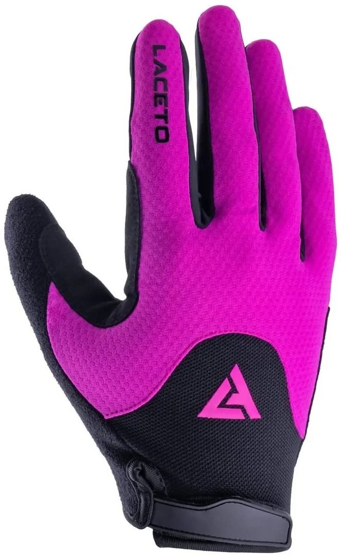 Laceto Cyklistické MTB rukavice Fury Pink M Rukavice na bicykel