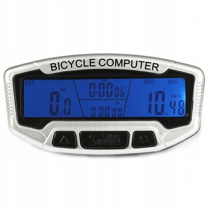 Verk 14337 28 funkcií SD-558 čierny Cyklocomputer