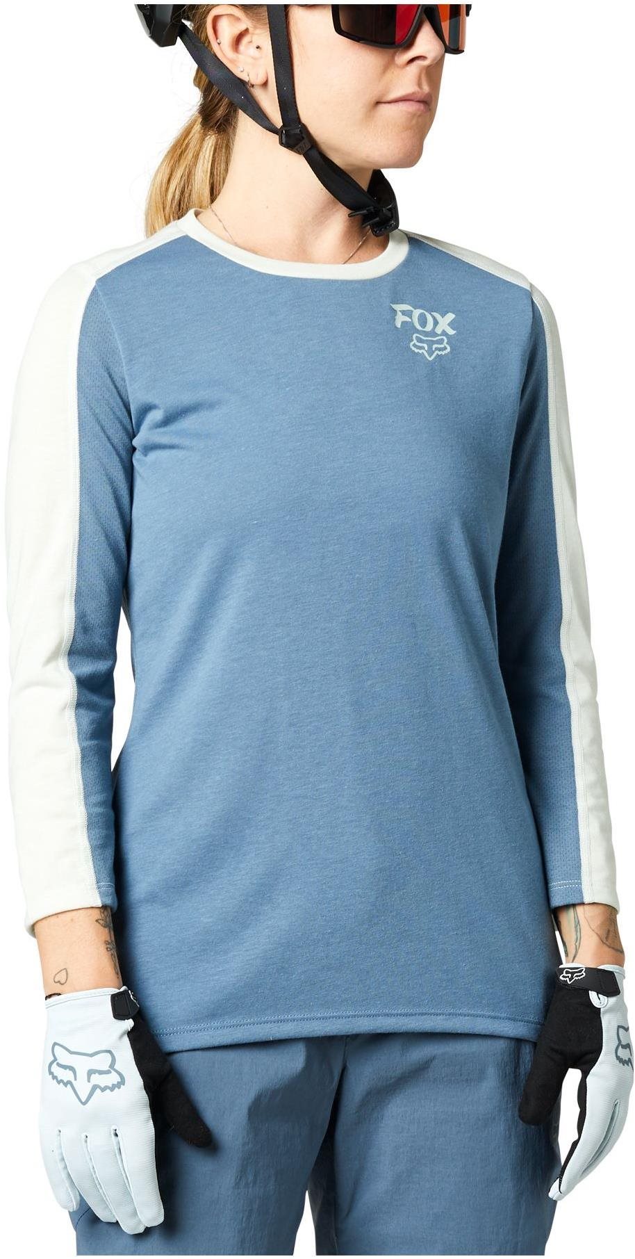 Fox W Ranger Dr 3/4 Jrsy Mt Blue S Cyklodres