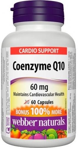 Webber Naturals Coenzyme Q10 60 mg 60 cps Koenzym Q10