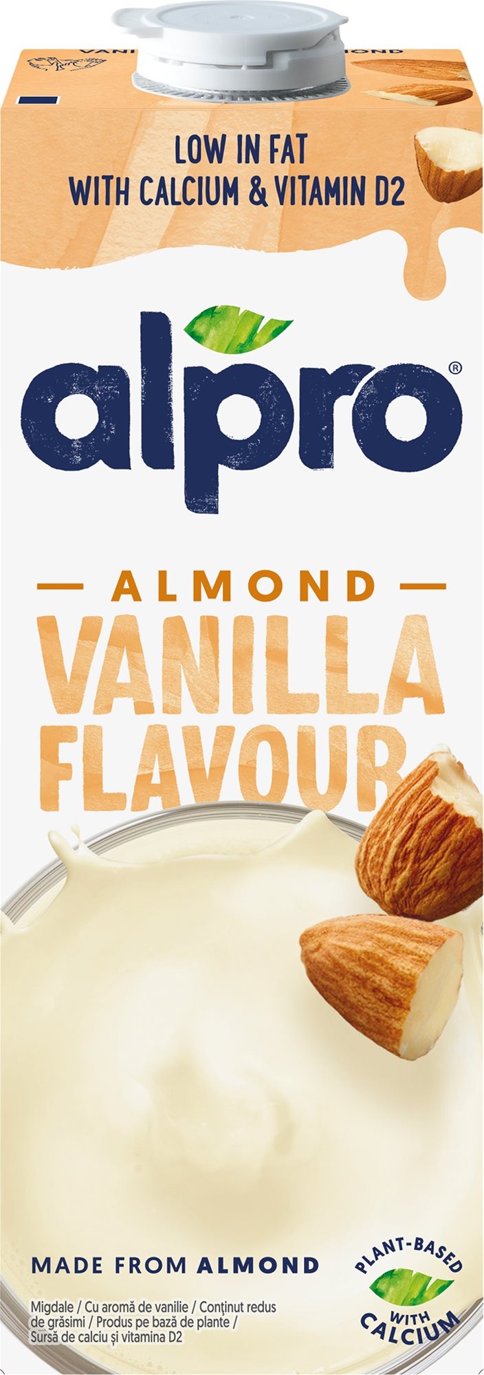Alpro mandľový nápoj s vanilkovou príchuťou 1 l Rastlinný nápoj