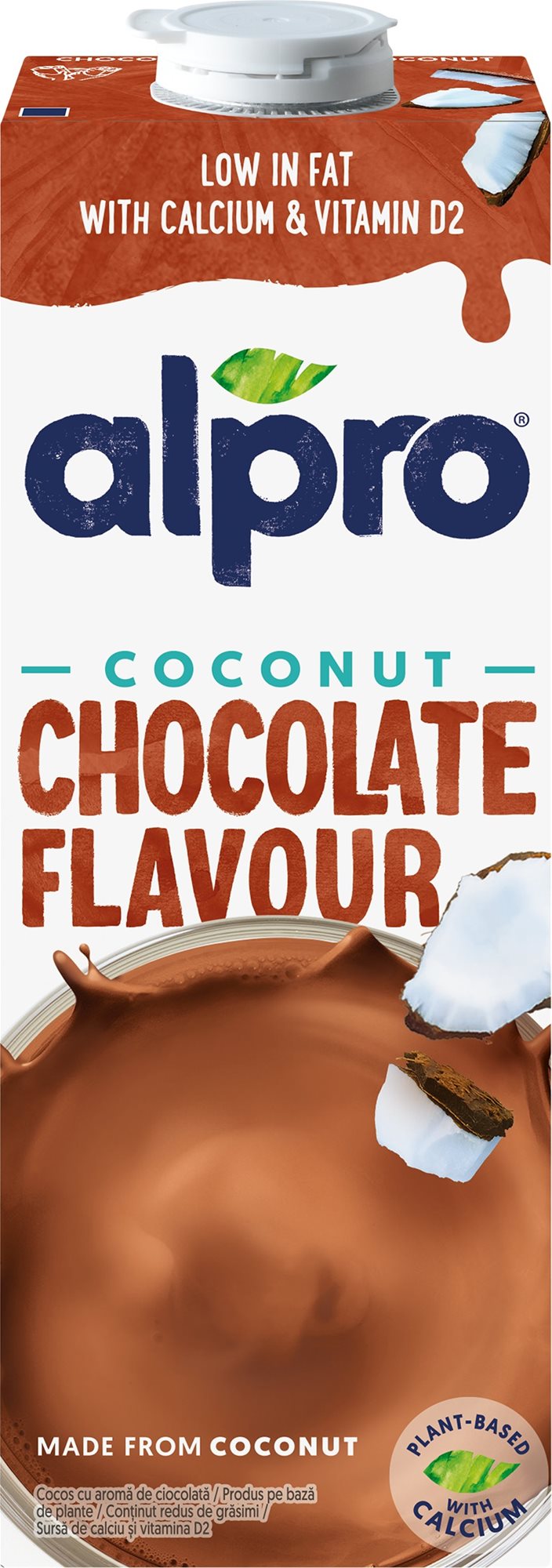 Alpro kokosový nápoj s čokoládovou príchuťou 1 l Rastlinný nápoj
