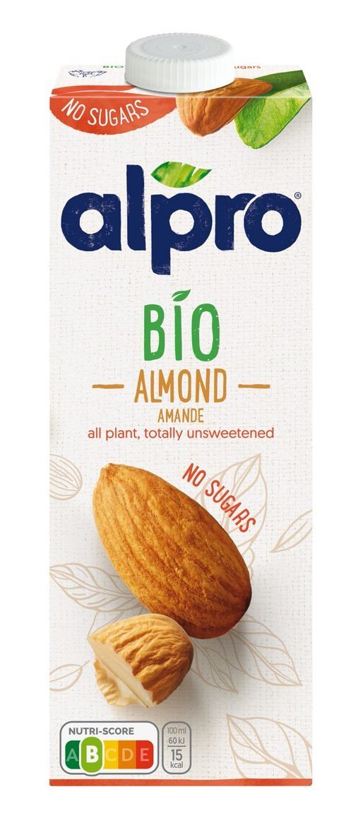 Alpro BIO mandlový nápoj 1l Rostlinný nápoj