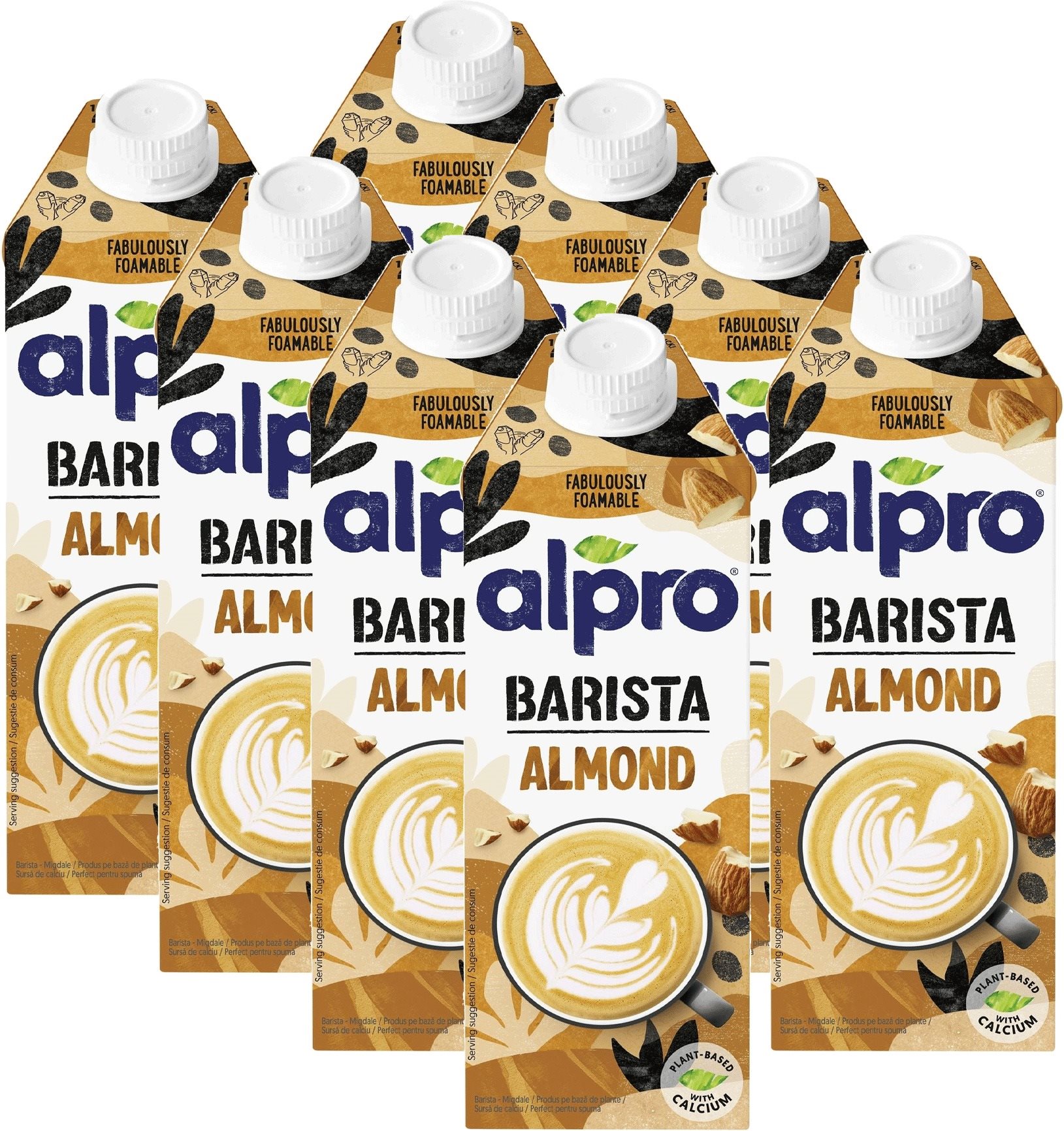 Alpro Barista mandulaital 8 x 750 ml Növény-alapú ital
