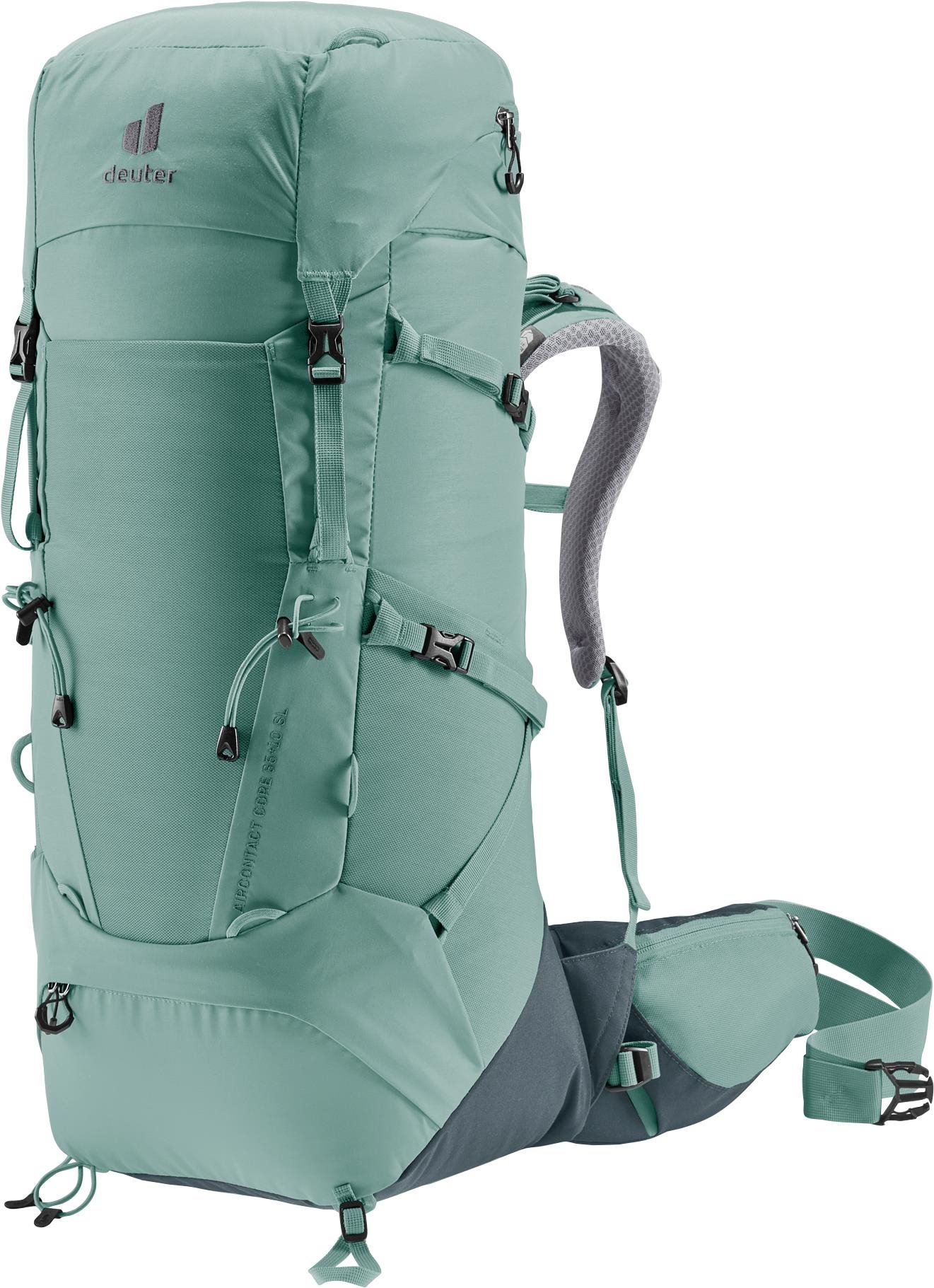 Deuter Aircontact Core 35+10 SL jade-graphite Turistický batoh