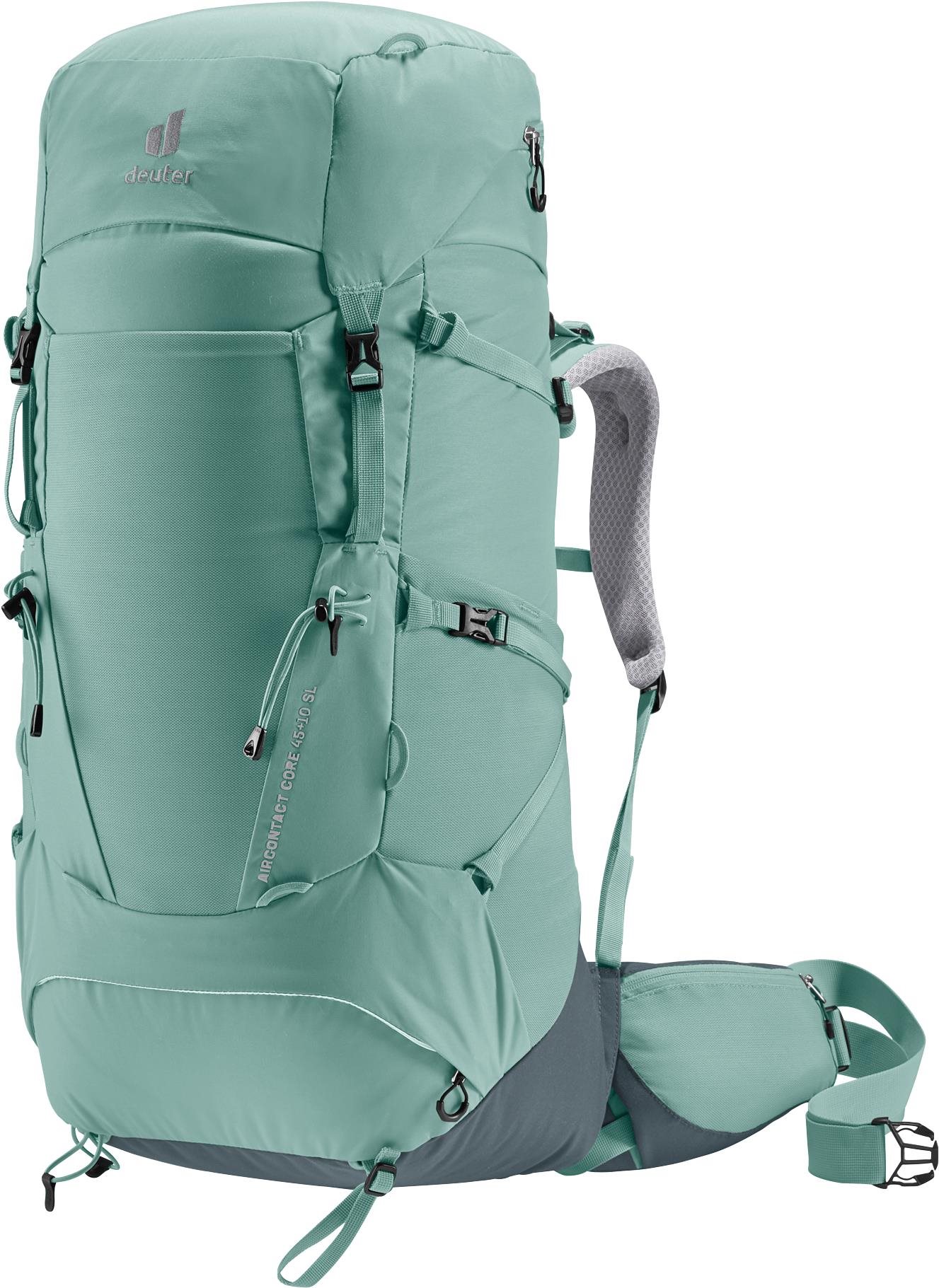 Deuter Aircontact Core 45+10 SL jade-graphite Turistický batoh