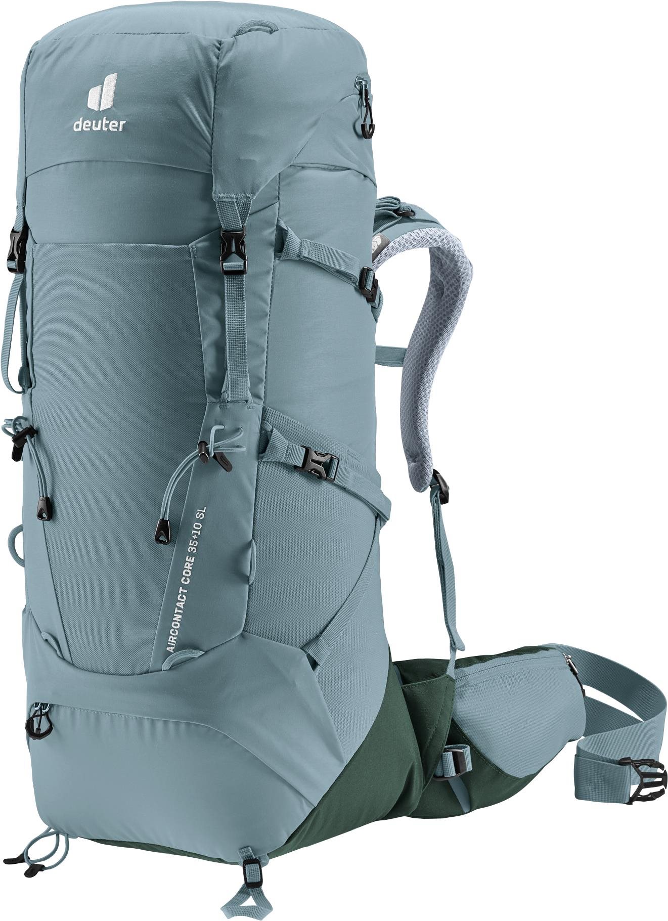 Deuter Aircontact Core 35+10 SL szürke-kék szürke Túrahátizsák