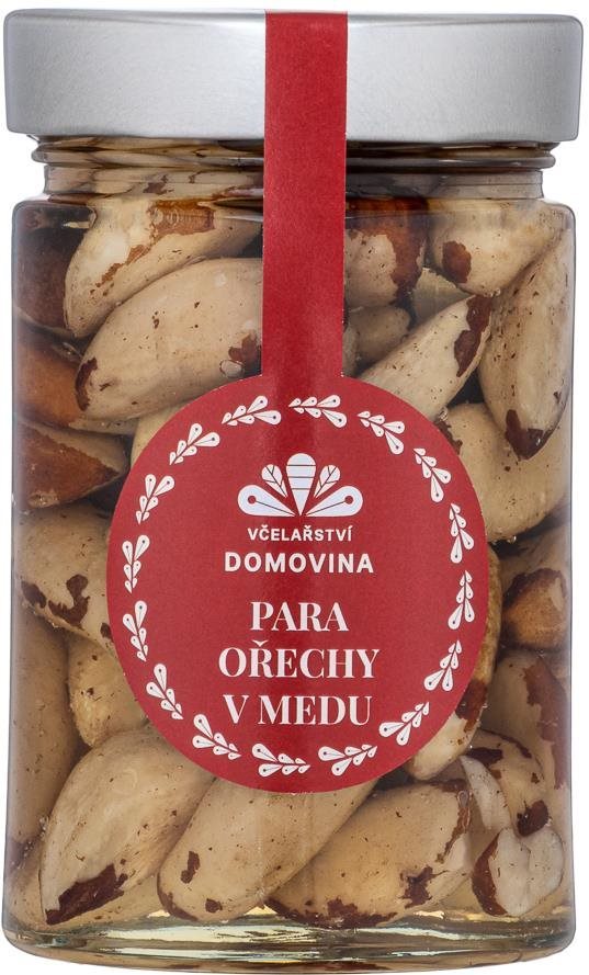 Včelařství Domovina Para ořechy v medu 360 g Ořechy