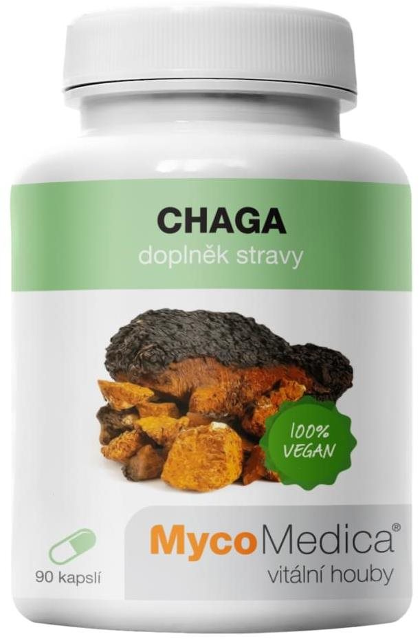 MycoMedica Chaga 90 kapslí Doplněk stravy
