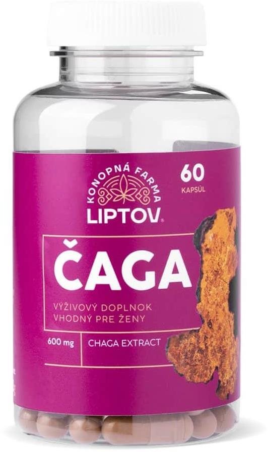 Konopná farma Liptov – Ryšavec šikmý 60 kapsúl Doplnok stravy