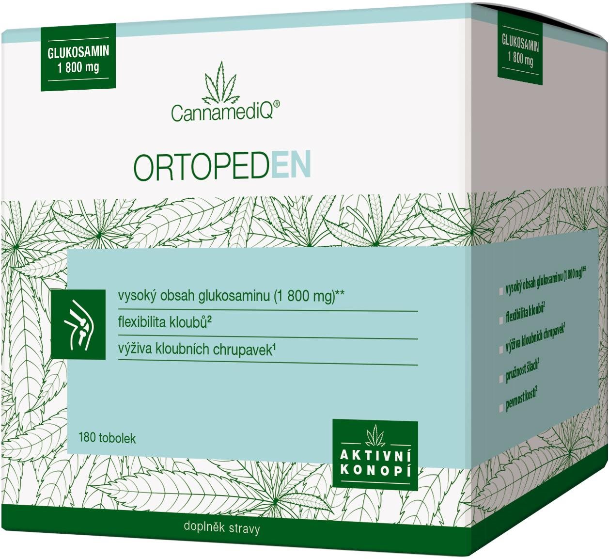 CannamediQ Ortopeden 180 toboliek Doplnok stravy
