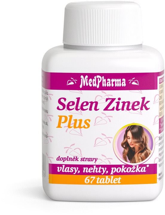 MedPharma Selen Zinek Plus - 67 tbl. Minerály