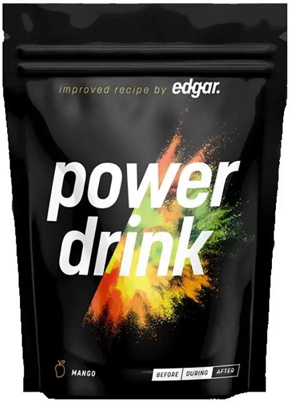 Edgar Powerdrink 600 g, mango Energetický nápoj