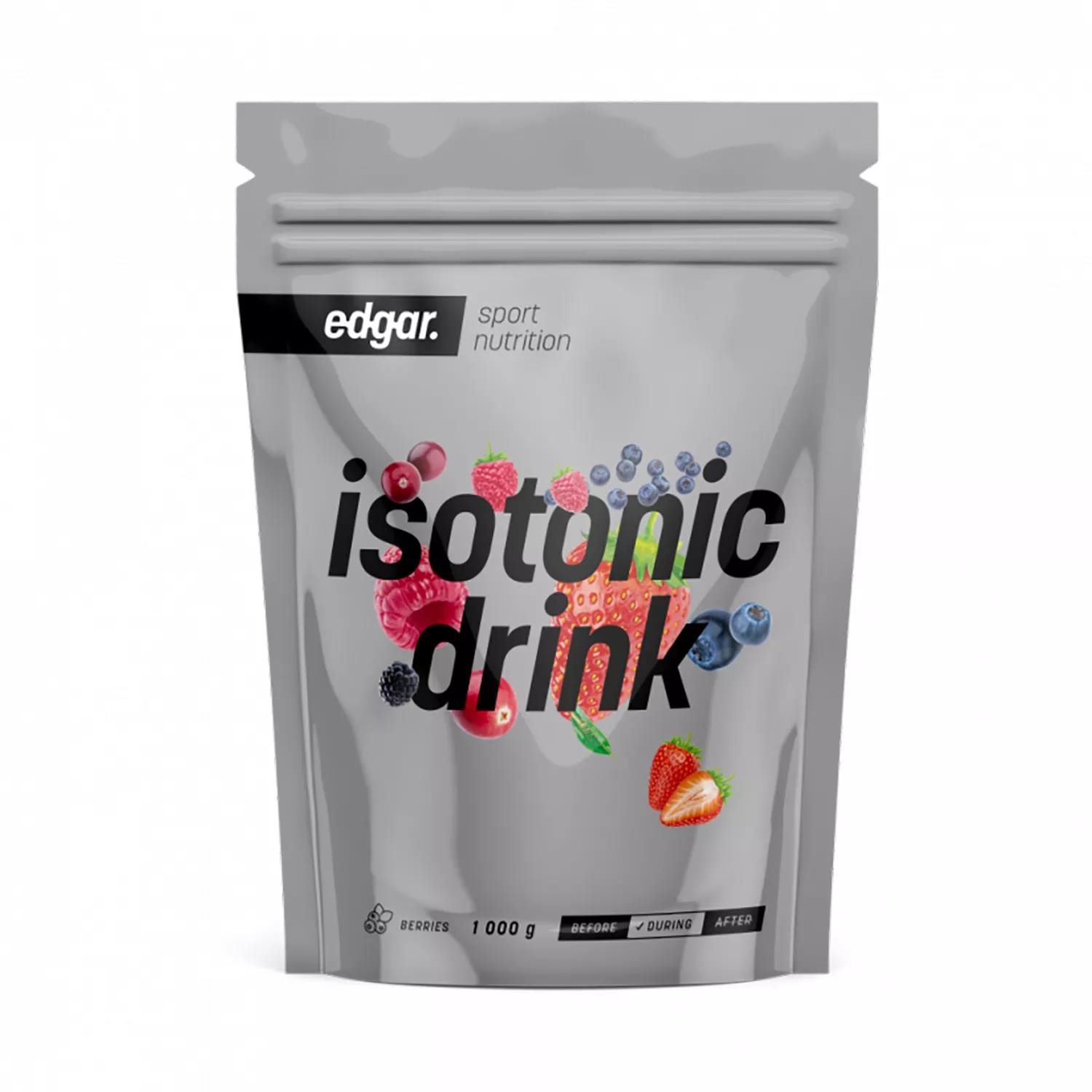 Edgar Isotonic Drink 500 g, lesní ovoce Energetický nápoj