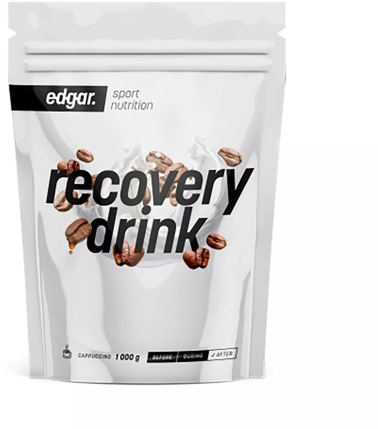 Edgar Recovery Drink 500 g, cappucino Energetický nápoj