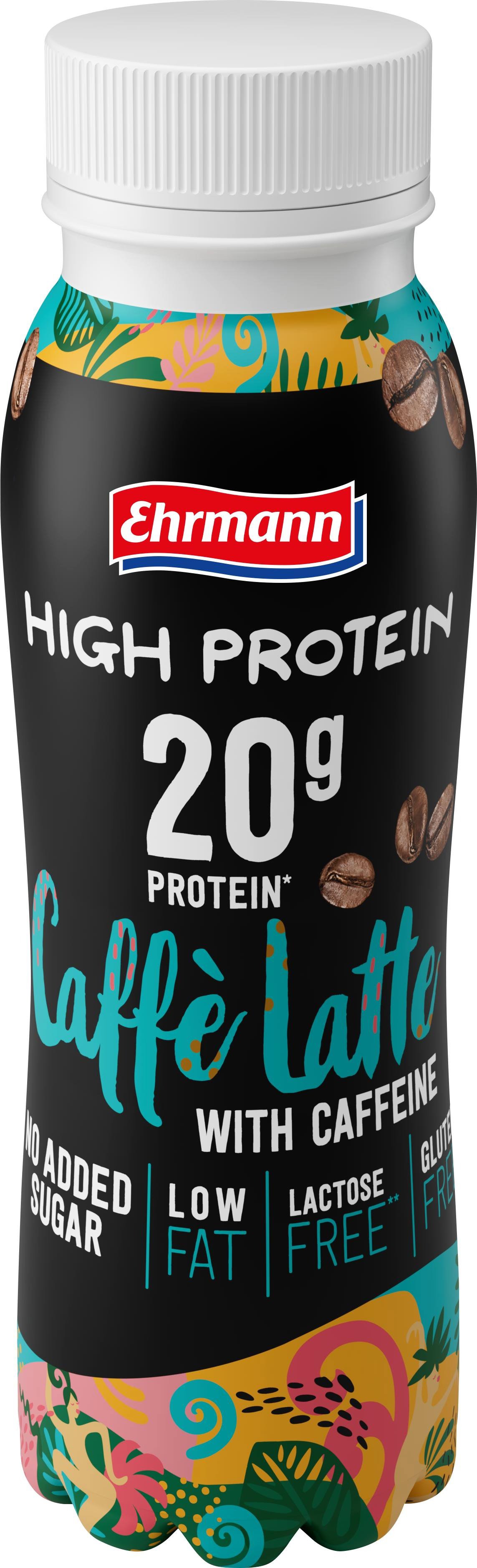 Ehrmann High Protein Shot Caffé Latte 250 ml Proteínový nápoj
