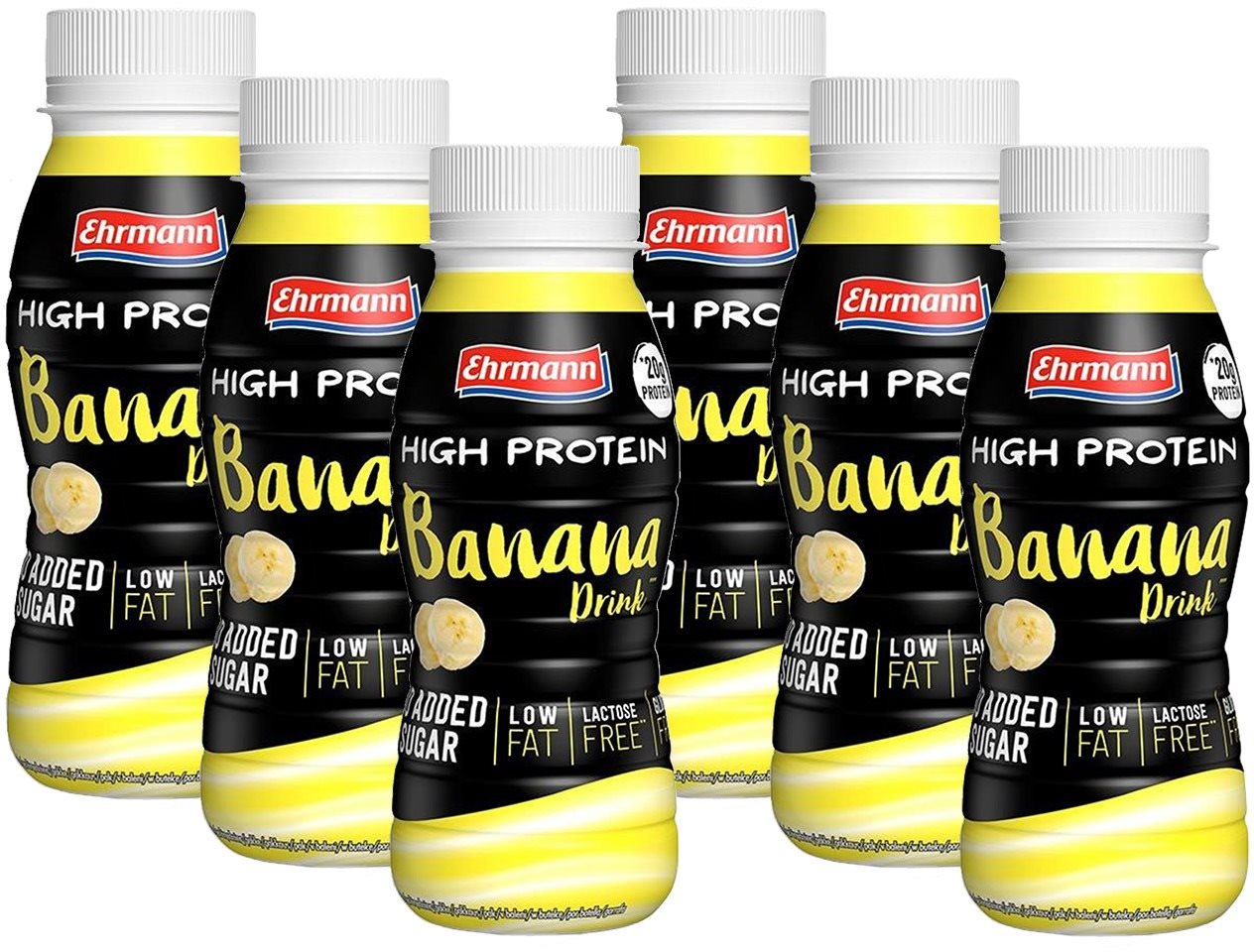 Ehrmann High Protein Drink 6 x 250ml, banana Proteínový nápoj