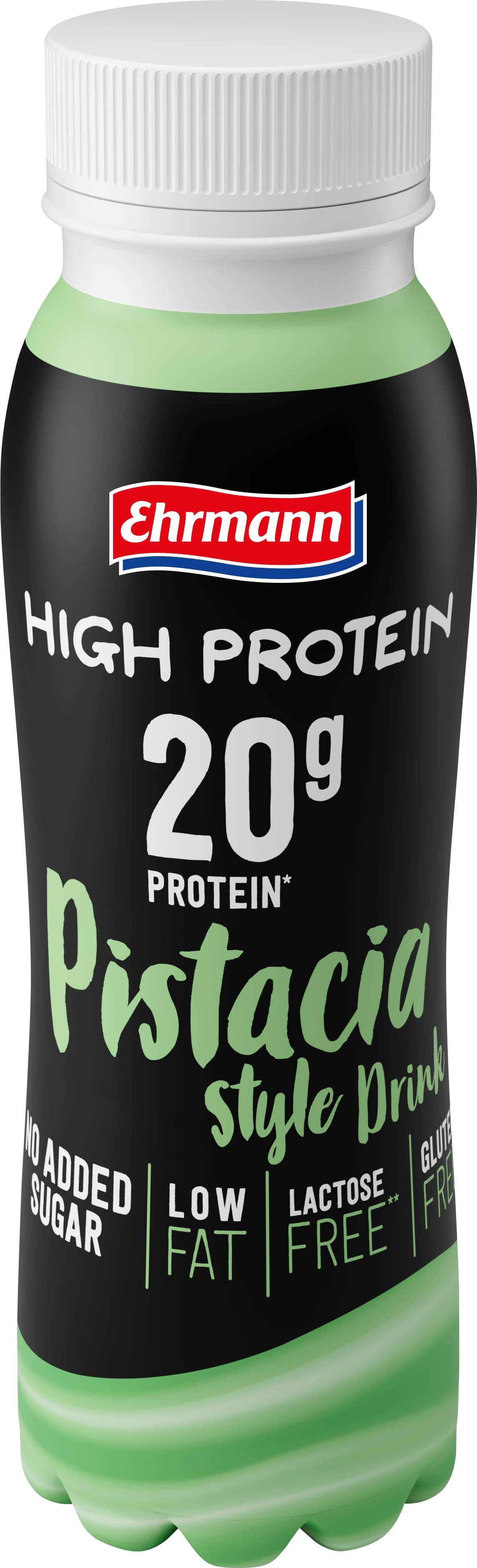 Ehrmann High Protein Drink 250 ml, pistácia Proteínový nápoj