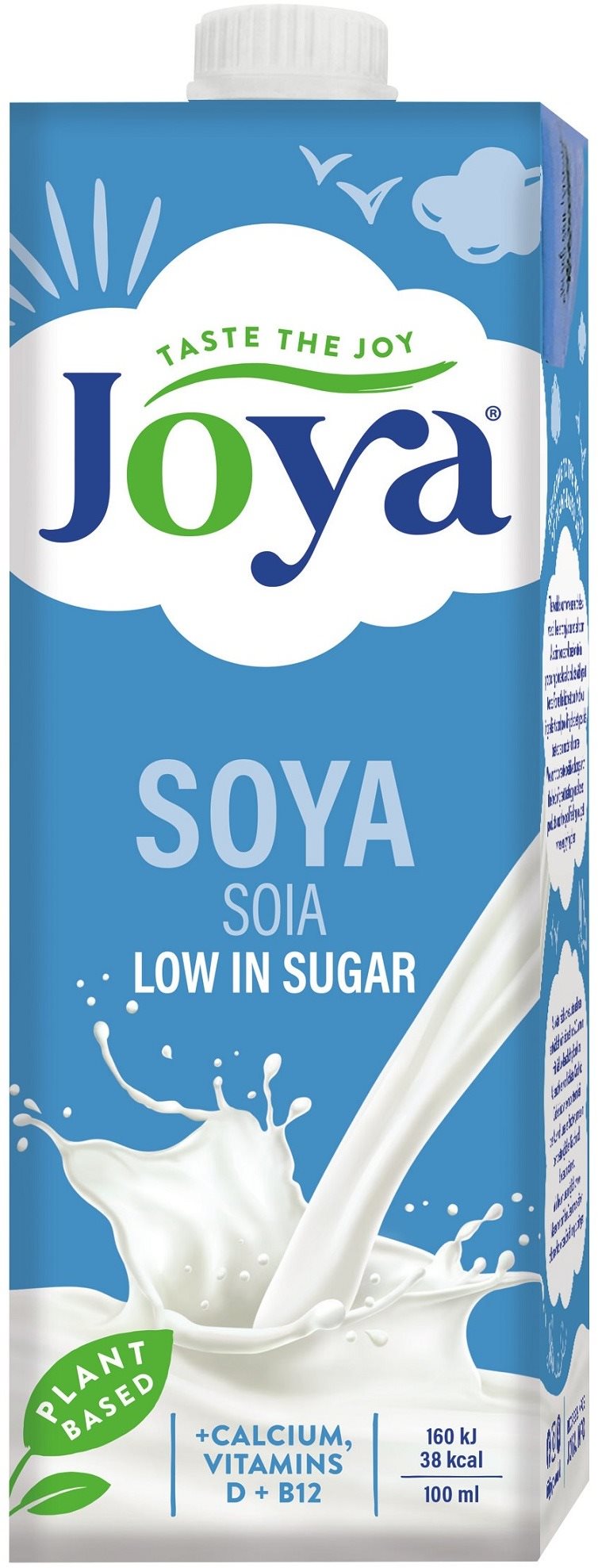 Joya Natural + Ca szójaital, 1 l Növény-alapú ital